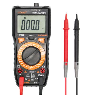 UA19C Multimeter with manual range