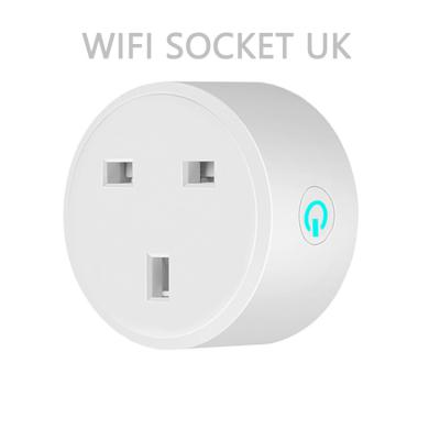 16A UK Smart Wifi Power Plug Energy Monitor Timer Smart Home